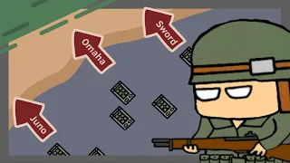 D-Day Animation || Animated History
