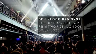 Ben Klock B2B DVS1 - The Hydra: Tresor, Printworks, London | 09 April 2023