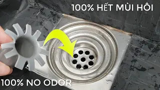 This amazing solution will stop the smell of drains in your toilet