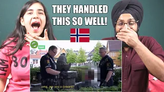 Indians React to Norwegian Police Funniest Arrest Ever