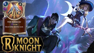 Moon Knight - Lux & Aphelios Deck - Legends of Runeterra A Curious Journey Gameplay