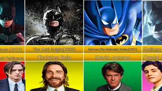 Batman Movies/Shows And Their Actors/Voice Actors...