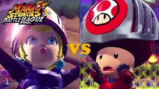 Mario Strikers: Battle League - Team Peach vs Team Toad - Jungle Retreat