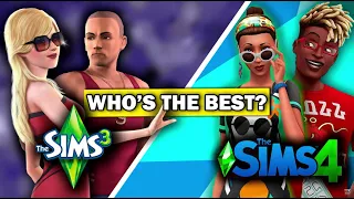 THE SIMS 3 VS THE SIMS 4