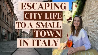 WHAT'S IT LIKE TO LIVE IN A SMALL TOWN IN ITALY 🇮🇹 EXPAT IN ITALY