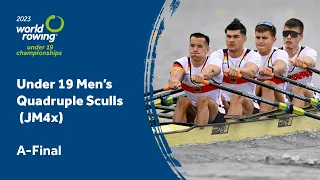 2023 World Rowing Under 19 Championships - Under 19 Men's Quadruple Sculls (JM4x) - A-Final