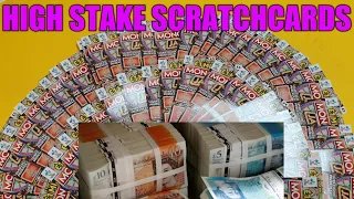 HIGH STAKE SCRATCHCARDS