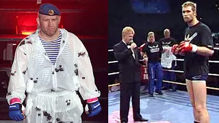 The PARATROOPER threw the TWO-METER GIANT out of the ring! Unknown fight of Sergei Kharitonov!