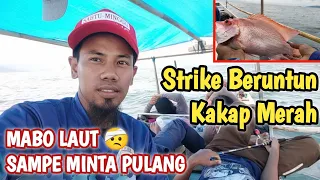 Strike Beruntun Kakap Merah Di Tengah Gelombang Musim Angin Barat