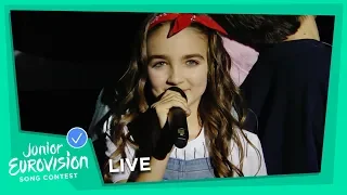 Angélina - Jamais Sans Toi - LIVE - France 🇫🇷 - Junior Eurovision 2018