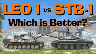 WOT Blitz Face Off || Leopard 1 vs STB-1