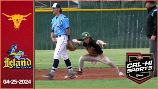 !! OFFICIAL HIGHLIGHTS !! Leigh at Leland Baseball