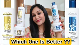 Which Loreal Xtenso Care Shampoo Is Good ??  Loreal Paris Xtenso Care Shampoo Review and Comparison