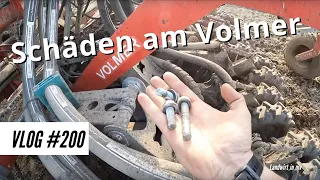 Vlog #200 Damage to the Volmer. The last acres.