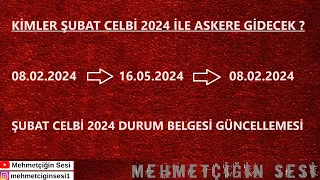 Kimler Şubat Celbi 2024'le Askere Gidecek | Mehmetçiğin Sesi