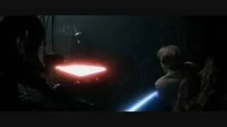 Luke Skywalker vs Darth Vader (Himself) on Dagobah