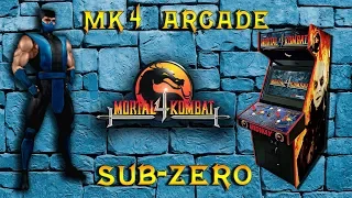 Mortal Kombat 4 ARCADE MAME 2019 | Sub-Zero Playthrough (Master II) #freemk4