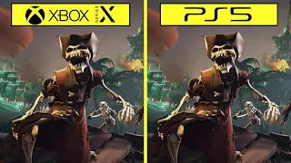 Sea of Thieves PS5 vs Xbox Series X 4K 60 FPS Graphics Comparison