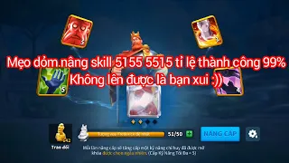 Funny clip. Mẹo dỏm nâng skill 5155 5515 tỉ lệ thành công 99% | Rise of Kingdoms | Supeo Gaming