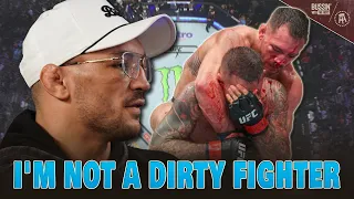 Michael Chandler Responds To People Claiming He Was Fighting "Dirty" Vs. Dustin Poirier at UFC 281