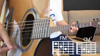 [Awesome Guitar] You, Rain, Clouds - Heize Difficulty ★ ☆ ☆ ☆ ☆