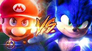 Mário VS Sonic🔥😱 | DUELO DE LENDAS | FOXE MUSIC #rapgeek