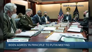 Biden agrees 'in principle' to Putin meeting