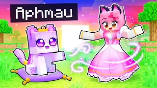 Playing as a PRINCESS KITTEN in Minecraft!
