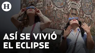 ¡Histórico! Así se vivió el eclipse solar de este 8 de abril de 2024 en diferentes estados de México