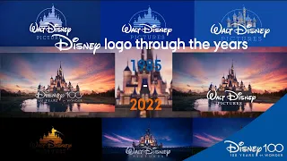 [MONTAGE] Walt Disney Pictures (Disney logo through the years; 100 Years of Wonder)