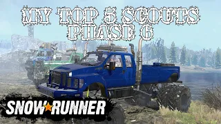 SnowRunner My top 5 Scouts - Phase 6