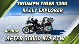 Triumph Tiger 1200 Rally Explorer - review after 36000 kilometer around the world