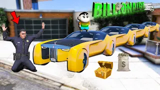 FRANKLIN Found His  LONGEST ROLLS ROYCE CAR WITH SHINCHAN In GTA 5