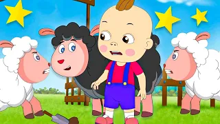 Baa Baa Black Sheep + Old Macdonald Animals Farm Song + Wheels On The Bus & More Nursery Rhymes