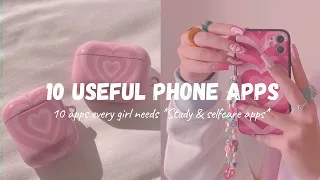 10 Apps every girl needs | Apps for Students | Apps for selfcare | Aesthetic Apps