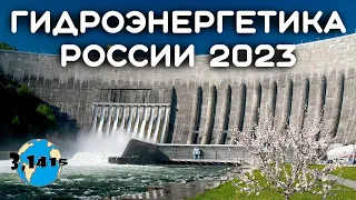 Development of hydropower in Russia. HPP with a capacity of more than 10 MW (2023)