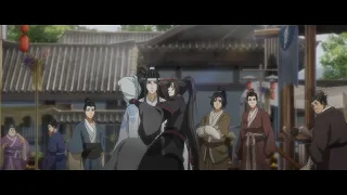 速看42|魏无羡被狗追当众躲在蓝湛怀中，太甜了【modaozushi 魔道祖师TheFounderOfDiabolism 】