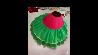 Vestido típico mexicano  para centro de mesa