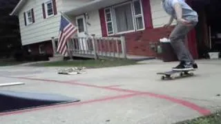 Aaron skateboarding bails