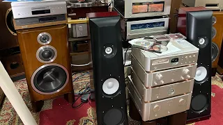 Сравнение Thiel и Onkyo Scepter ну и Luxman m 8f