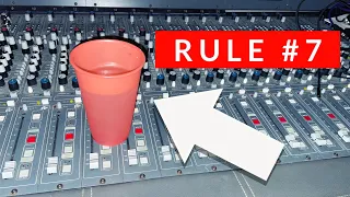 The Unwritten Rules of the RECORDING STUDIO!