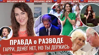 МЕГАН, все же РАЗВОД с ПРИНЦЕМ? _ МЯТОЕ платье КЕЙТ _ у ГАРРИ не хватает ДЕНЕГ _ УИЛЬЯМ выгнал отца