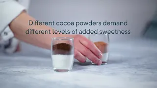 Know Cocoa - Balancing cocoa powder with sweetness - deZaan
