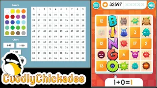 ABCya: Learn Addition with Math Bingo & Number Chart (Medium) | 100% Every Round | Cuddly Chickadee