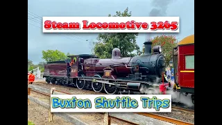 Steam Locomotive 3265 - Buxton Shuttle Trips, 17th October 2020