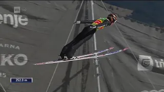 Ryoyu Kobayashi 252M!!! - HILL RECORD - Planica 2019