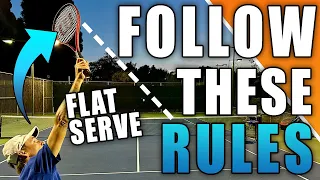 How Often Should You Be Hitting Flat Serves? | Tennis Lesson