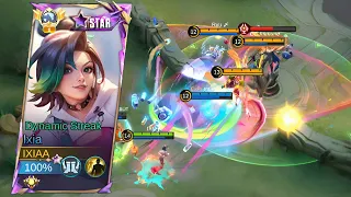 IXIA WTF DAMAGE!!!! IXIA BEST 1 SHOT BUILD 2024 ~ MOBILE LEGENDS