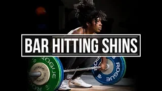 Bar Hitting Shins | Weightlifting Problems | JTSstrength.com