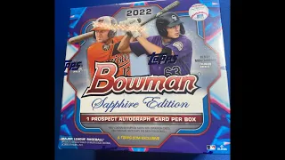 2022 Bowman 🔥 SAPPHIRE 🔥